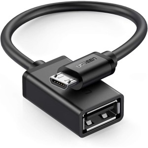 Cabo Otg Usb V8 Android Celular Usar Pen Drive Mouse Teclado