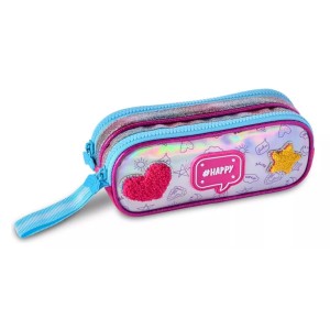 ESTOJO DUPLO HAPPY HOLOGRAFICO - CLIOKIDS