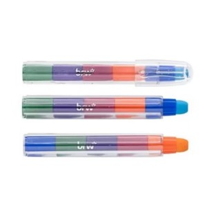 CANETA BORRACHA TROCA PONTA DIVERTIDA - BRW