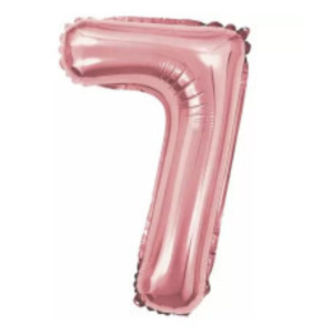 BALÃO NUMERAL METALIZADO 