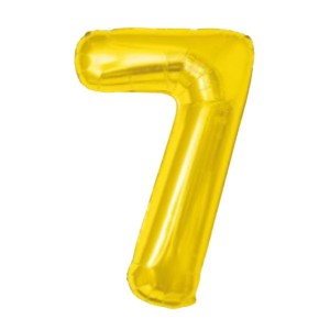 BALÃO NUMERAL METALIZADO 