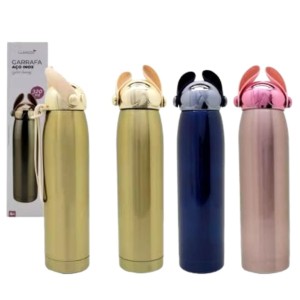 GARRAFA TÉRMICA EM AÇO INOX  320 ML CYBER BUNNY - WEEZE