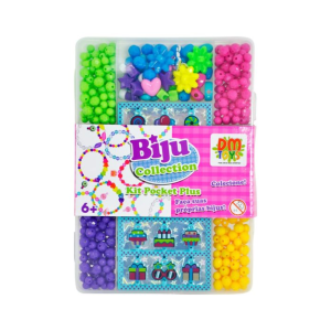 KIT BIJU COLLECTION POCKET PLUS - DM TOYS