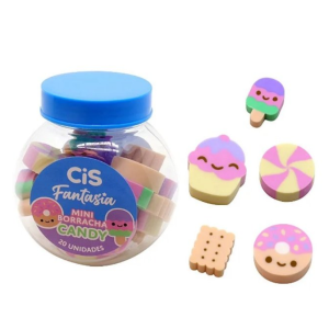 Kit Mini Borrachas Candy– 20 Unidades – Cis