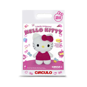 KIT AMIGURUMI CIRCULO COLEÇÃO HELLO KITTY