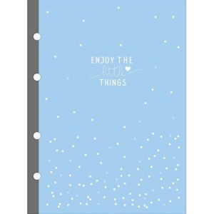 REFIL TILIFLEX PARA CADERNO ARGOLADO CARTONADO COLEGIAL SOHO 80FOLHAS 177MMX240MM 310174